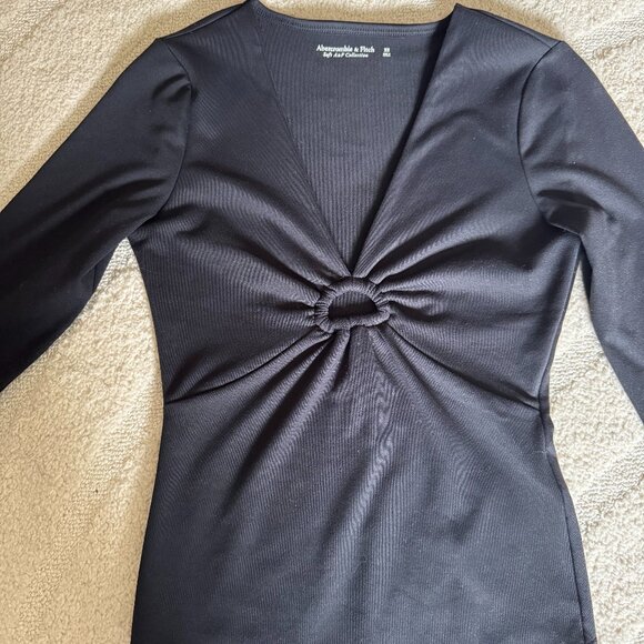 Abercrombie & Fitch Long Sleeve Cutout Bodysuit - Picture 1 of 7